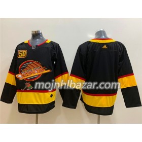 Dresovi Vancouver Canucks Blank Flying Skate 50th Anniversary Adidas 2019-2020 Crna Authentic - Muške